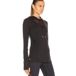 Alala Flyweight Mesh Hoodie Black Size Medium